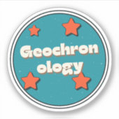 geochronologie sticker (Voorkant)