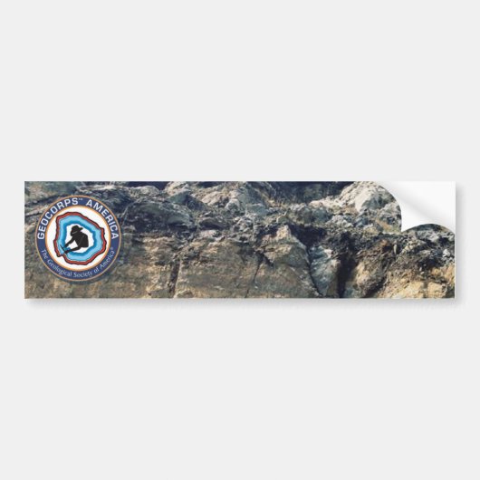 GeoCorps America - Geologie Bumpersticker (Voorkant)