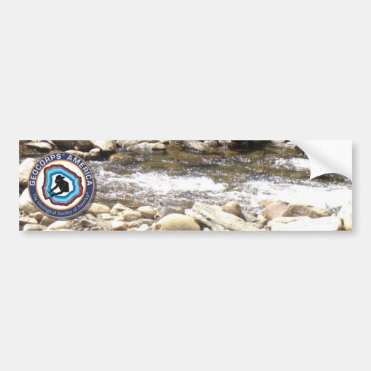 GeoCorps America - Hydrology Bumpersticker (Voorkant)