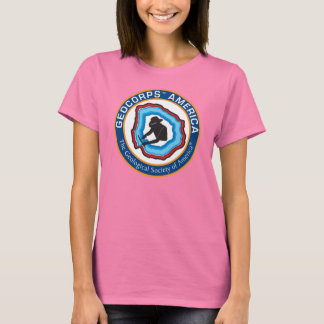 GeoCorps America Ringer T-Shirt, dames T-shirt
