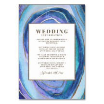 Geode Agaat Edelsteen Trouwinzetstuk Kaarten