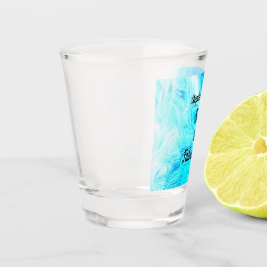 Geode Agate Blue Pattern 50 and Fabulous Birthday Shot Glas (Links)