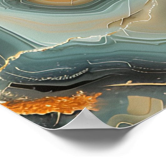 Geode Art Poster (Hoek)