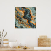 Geode Art Poster (Keuken)