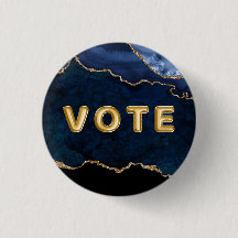 Geode Blauwe Vergulde Stem