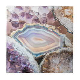 Geode Crystal| Crystal Photo Tile Tegeltje