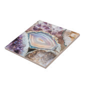 Geode Crystal| Crystal Photo Tile Tegeltje (Zijkant)