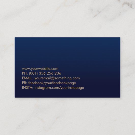 Geode Crystals Chakras Tree Visitekaartje (Achterkant)