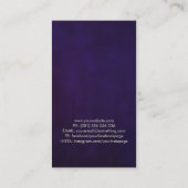 Geode Crystals Chakras Tree Visitekaartje (Achterkant)