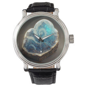 Geode Crystals Gemstones Horloge