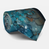 Geode dasdastring stropdas (Opgerold)