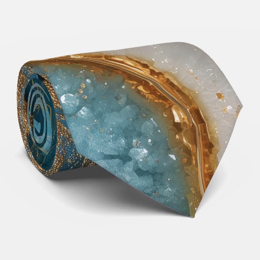 Geode dasdastring stropdas (Opgerold)