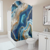 Geode Douchegordijn (In situ)