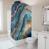 Geode Douchegordijn (In situ)