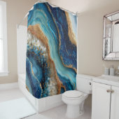 Geode Douchegordijn (In situ)