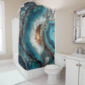 Geode Douchegordijn (In situ)