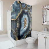 Geode Douchegordijn (In situ)