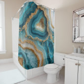 Geode Douchegordijn (In situ)