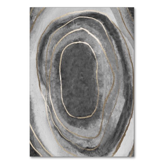 Geode Edelsteen Agaat Bruiloft invoegen Kaarten (Achterkant)