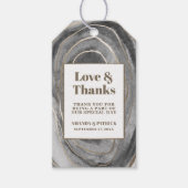 Geode Edelsteen Agaat Trouwgunst Labels Cadeaulabel (Voorkant)