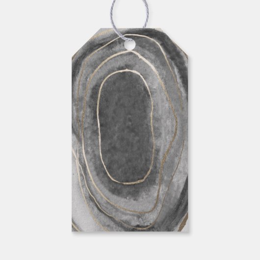 Geode Edelsteen Agaat Trouwgunst Labels Cadeaulabel (Achterkant)