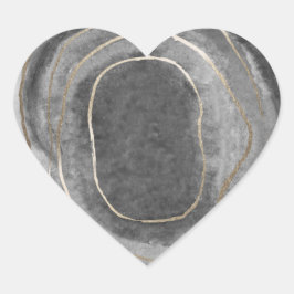 Geode Edelsteen Agaat Trouwgunst Stickers