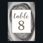 Geode Edelsteen Agaat Trouwtafel Aantal Kaarten<br><div class="desc">Geode Edelsteen Agaat Wedding Table Number Kaarten - beschikken over een waterverf print in grijstinten en zwart. Dit ontwerp is ook gethematiseerd met faux gouden folie en gedrukte faux gouden moderne letterletters. Uitzicht het hele collectie op deze pagina om het uiterlijk van uw evenement te voltooien.</div>