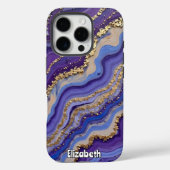 Geode geïnspireerde Abstracte kunst Case-Mate iPhone Case (Achterkant)