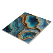 Geode Keramische Tegel Tegeltje (Zijkant)
