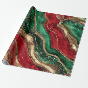 Geode Kerst Inpakpapier