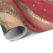 Geode Kerst Inpakpapier (Rol Hoek)