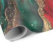 Geode Kerst Inpakpapier (Rol Hoek)
