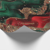 Geode Kerst Inpakpapier (Hoek)