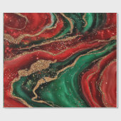 Geode Kerst Inpakpapier (Vlak)