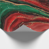 Geode Kerst Inpakpapier (Hoek)