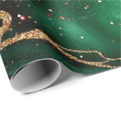 Geode Kerst Inpakpapier (Rol Hoek)