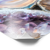 Geode Kristal| Kristal Foto Poster (Hoek)