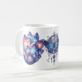 Geode kristalcluster koffiemok