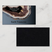 Geode Minerals Agates Crystals Visitekaartje (Voorkant / Achterkant)