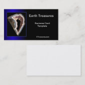 Geode Minerals Agates Crystals Visitekaartje (Voorkant / Achterkant)