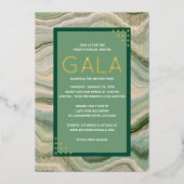 Geode Patroon Galabal Uitnodiging (Voorkant)