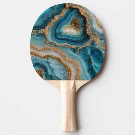 Geode Ping Pong Paddle Tafeltennisbatje (Voorkant)
