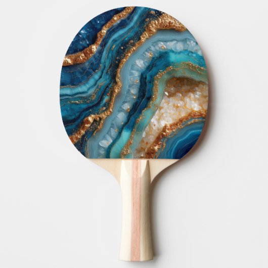 Geode Ping Pong Paddle Tafeltennisbatje (Voorkant)