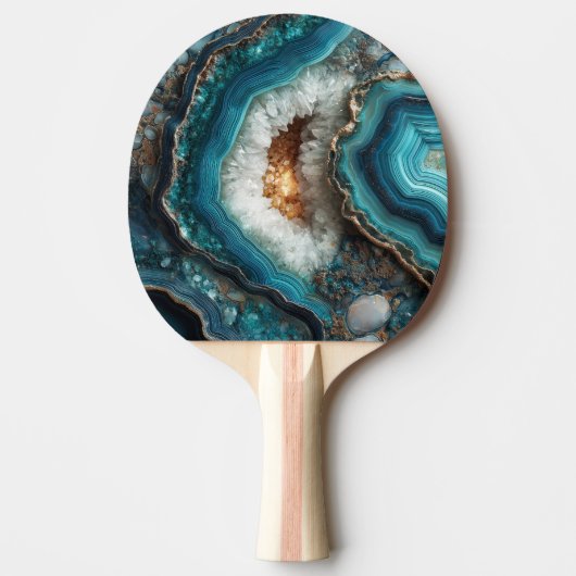 Geode Ping Pong Paddle Tafeltennisbatje (Voorkant)