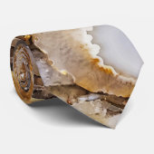 Geode Rock Design Stropdas (Opgerold)