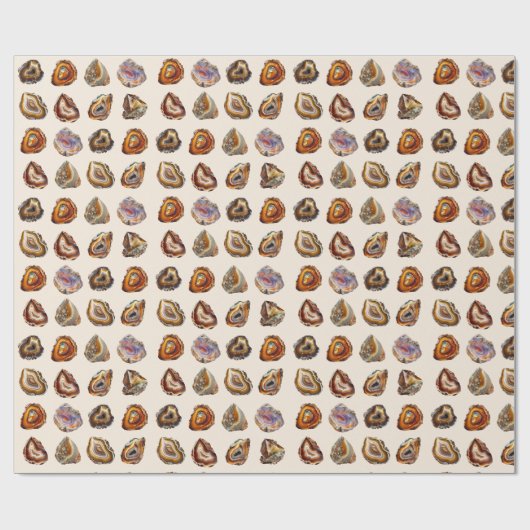 Geode Rocks Pattern Cadeaupapier (Vlak)