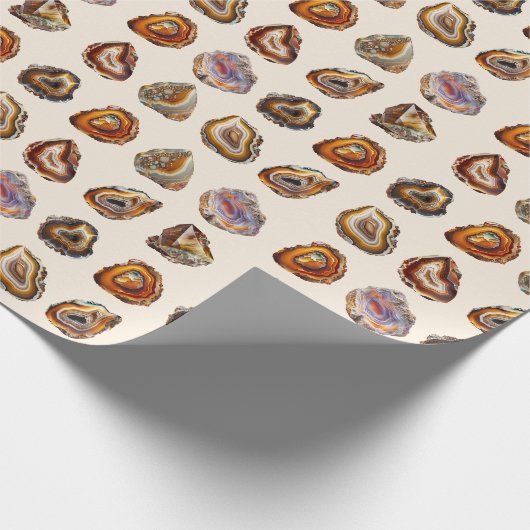 Geode Rocks Pattern Cadeaupapier (Hoek)