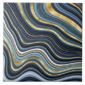 Geode Stijl Keramische Tegel Tegeltje (Voorkant)