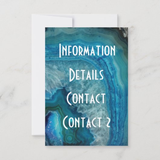 geode-uitnodiging kaart (Achterkant)