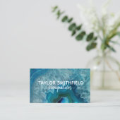 geode visitekaartje (Staand voorkant)